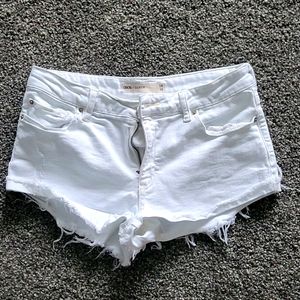 White Shorts